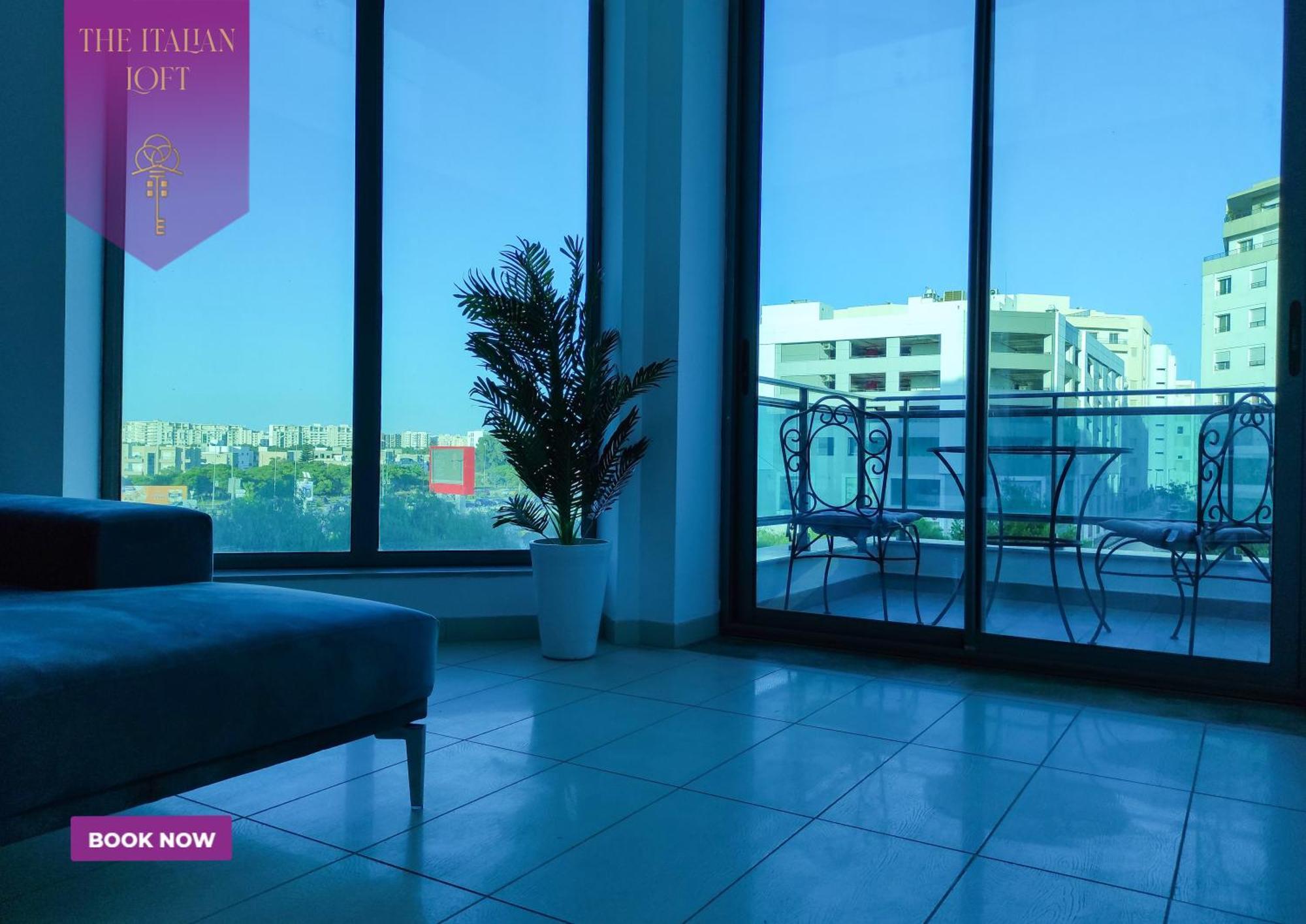 The Italian Loft With Jacuzzi By The Lakeside Apartment Tunis